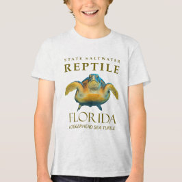 Florida Territory Loggerhead Sea Turtle T Shirt
