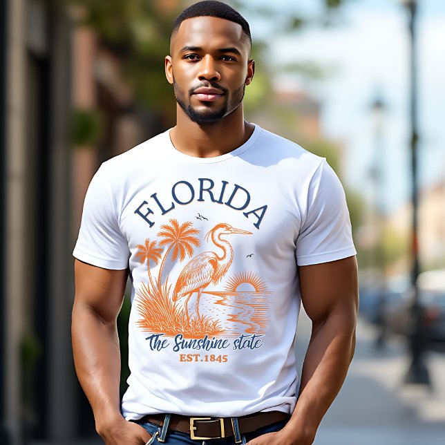 Florida The Sunshine State - & Palm Beach  T Shirt (Skapare uppladdad)