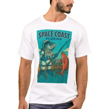 Florida Thned Spacefish T-Shirt-design