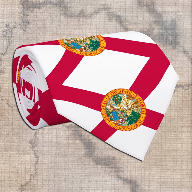Florida Tie, business mode USA, Florida Flagga Slips (Skapare uppladdad)