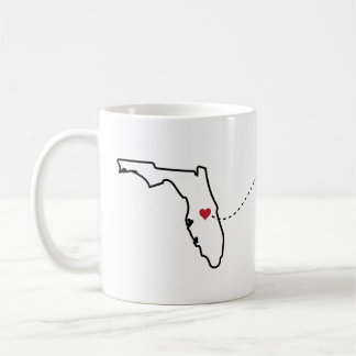 Florida till Alabama - Heart2Heart Coffee Mugg