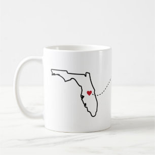 Florida till Maryland - Heart2Heart Coffee Mugg