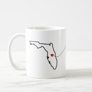 Florida till North Carolina - Heart2Heart Coffee M Kaffemugg