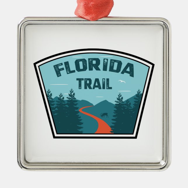 Florida Trail Julgransprydnad Metall (Framsidan)