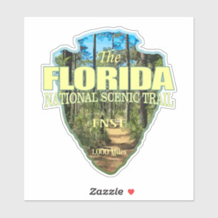 Florida Trail (pilhuvud) Klistermärken