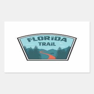 Florida Trail Rektangulärt Klistermärke