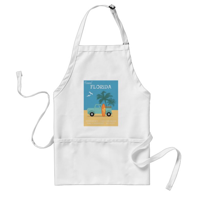 Florida:Travel Apron Förkläde (Framsidan)