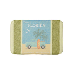 Florida:Travel Bath Mat Badrumsmatta