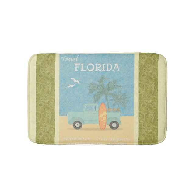 Florida:Travel Bath Mat Badrumsmatta (Framsidan)