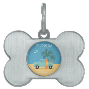 Florida:Travel Pet ID-Märkre ID-bricka Husdjur