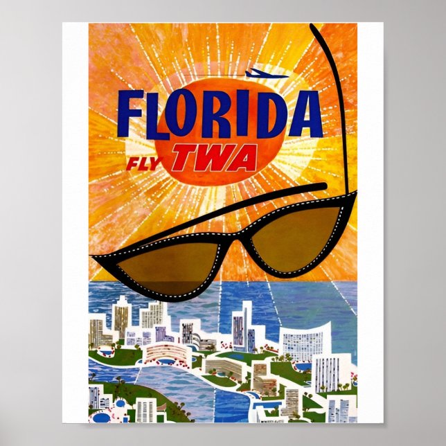 Florida Travel Poster (Framsidan)