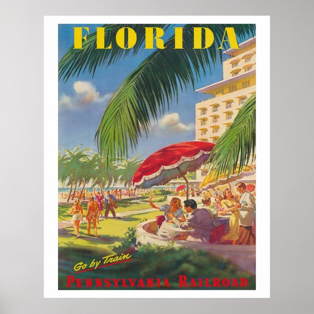 Florida Travel Poster (Framsidan)