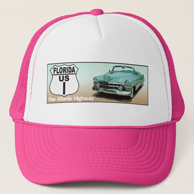 Florida US Route 1 - Atlantmotorvägen Keps (Framsida)