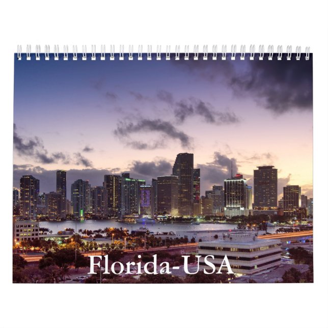 Florida-USA Calendar Kalender (Omslag)
