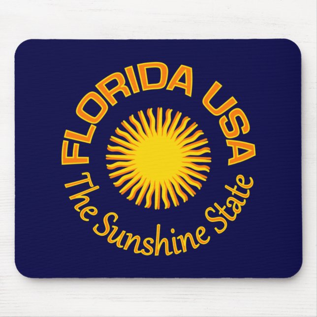 Florida USA mousepad Musmatta (Framsidan)