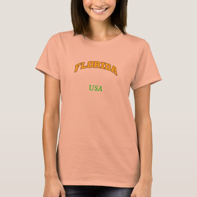 Florida USA T-Shirt (Framsida)