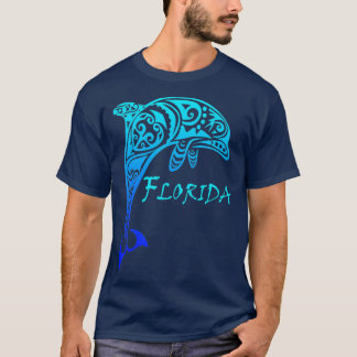 Florida Vacation Vintage Retro Dolphin T Shirt