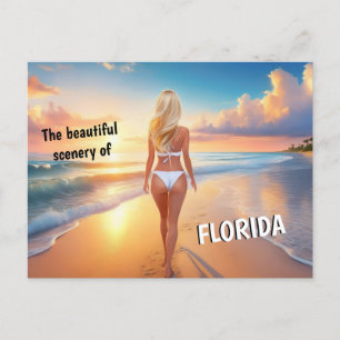 Florida - vacker naturvetenskap vykort