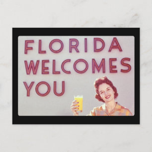 Florida välkomnar ditt vykort