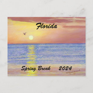 FLORIDA VÅRLOV 2024 VYKORT