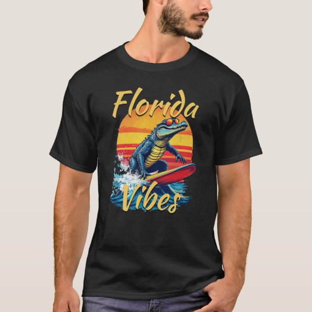 Florida Vibes T Shirt (Framsida)