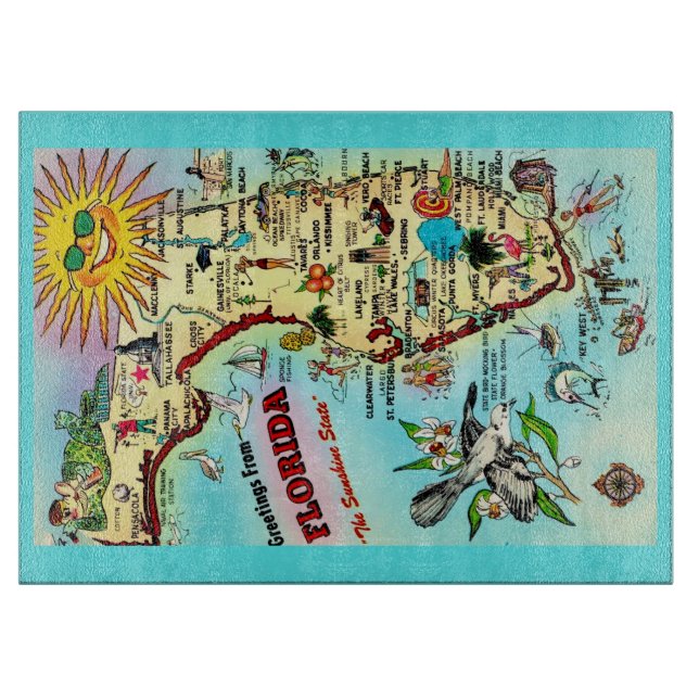 Florida Vintage Fun Postcard (Framsidan)