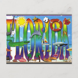 Florida Vintage Postcard Vykort