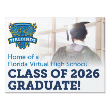 Florida Virtual High School-examens gårdsskylt