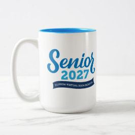 Florida Virtual HS Senior 2027 Två-Tonad Mugg