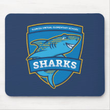 Florida Virtuell Elementary School Mouse Pad (flot