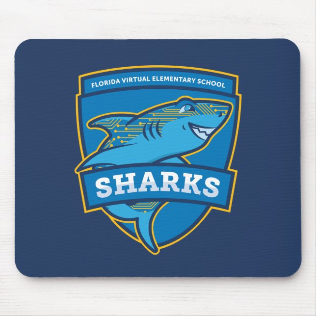 Florida Virtuell Elementary School Mouse Pad (flot Musmatta (Framsidan)