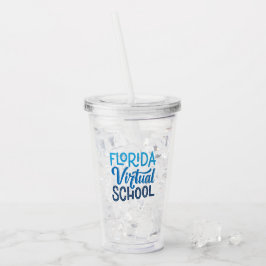 Florida Virtuell School Acrylic Tumbler Take Away Mugg