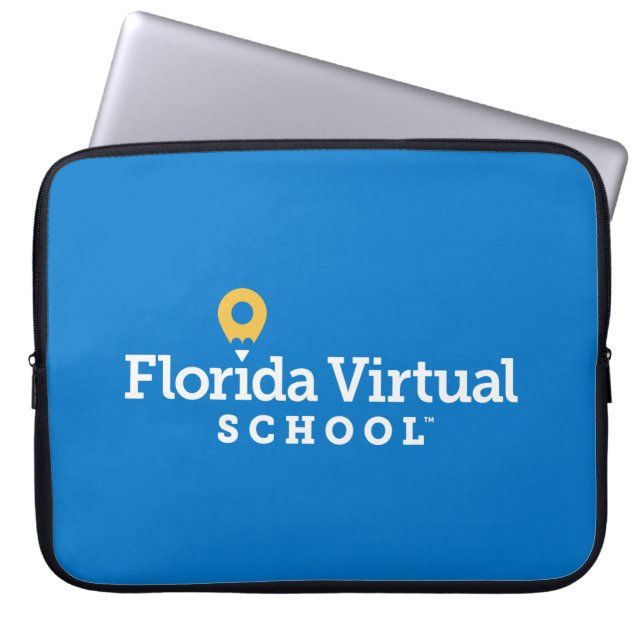 Florida Virtuell School Laptop sleeve, Royal Fodral (Framsidan)