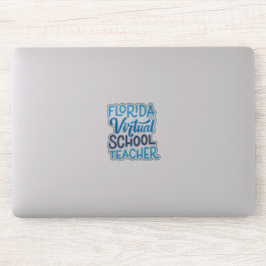 Florida Virtuell School Teacher Vinyl Sticker Klistermärken