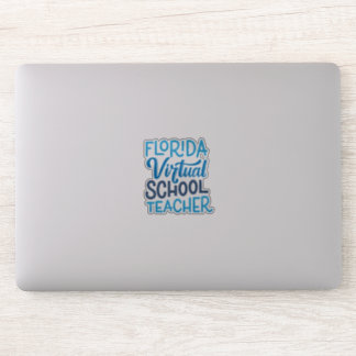Florida Virtuell School Teacher Vinyl Sticker Klistermärken
