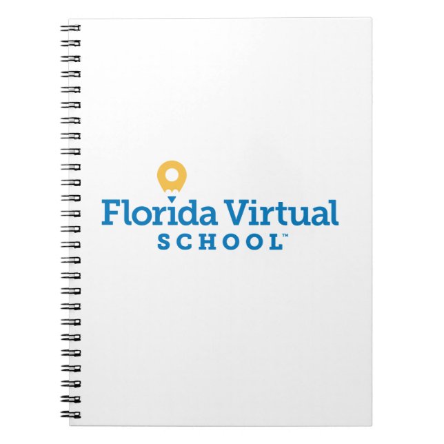 Florida Virtuell School, White Spiral Anteckningsbok (Framsidan)
