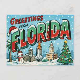 FLORIDA-vykort Vykort