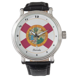 Florida watch, Florida flagga, mode /design Armbandsur