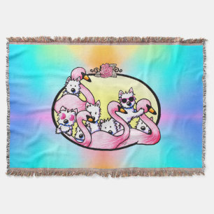Florida Westies Throw Blanket Filt