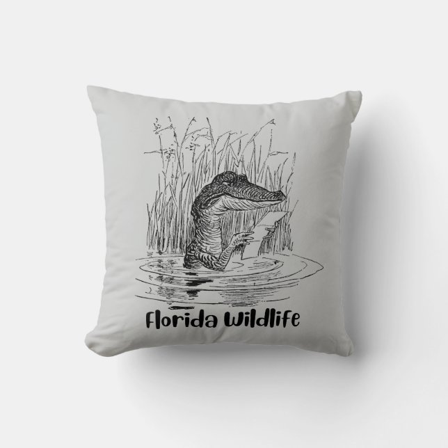 Florida Wildlife BFTG Pillow Kudde (Framsida)