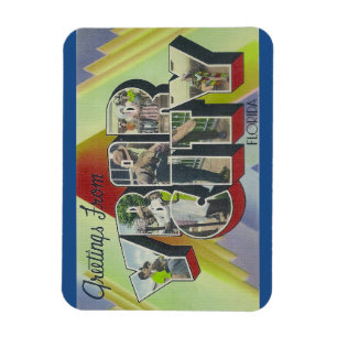 Florida Ybor stadsmagnet Magnet