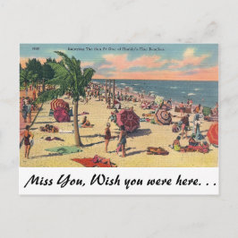 Floridas Bra Beacher Vykort