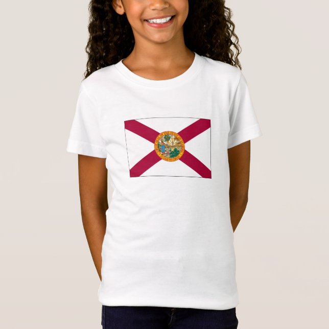 Floridas delstatsflagga t shirt (Framsida)