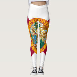 Floridas flagga leggings