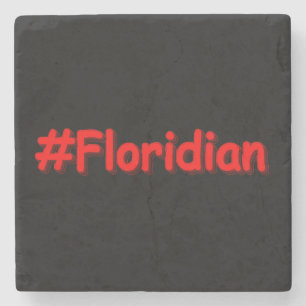 "#Floridian " Cute Design. Köp nu Stenunderlägg