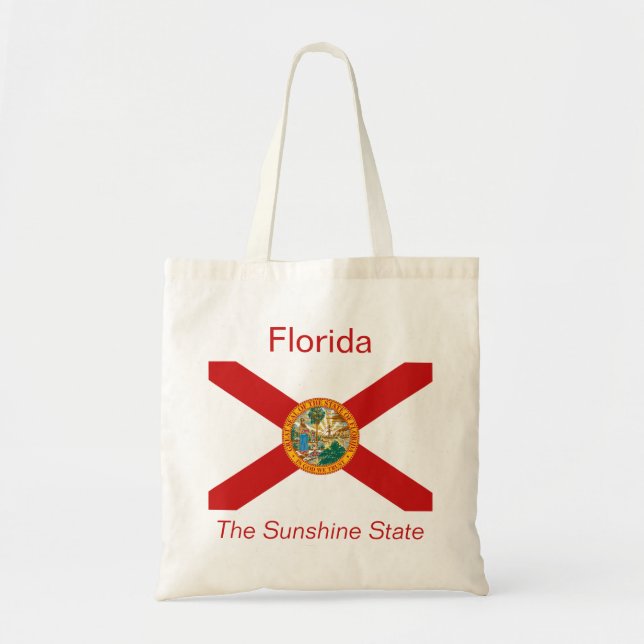 Floridian Flagga Bag Tygkasse (Framsidan)