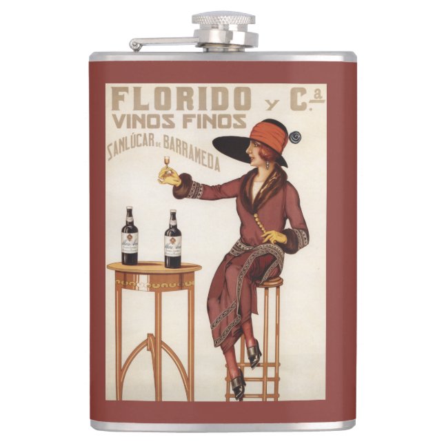 Florido Vinos Finos - Sanlucar de Barrameda Fickplunta (Framsidan)