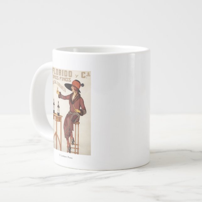 Florido Vinos Finos - Sanlucar de Barrameda Jumbo Mugg (Framsida vänster)