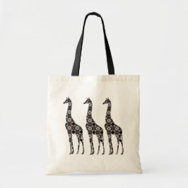 Florillas Black Giraffe Bag Tygkasse