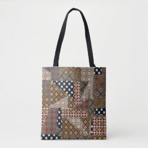 Florillas Designer Tote Bag Tygkasse